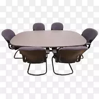 桌子副翼椅赫尔曼米勒木桌
