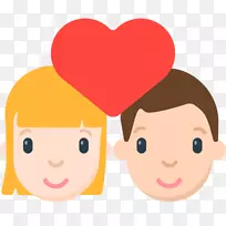 情侣爱心脏短信-表情符号