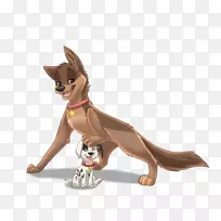 达尔马提亚犬品种画动画-动画