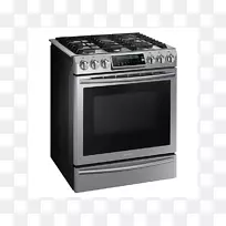 烹调炉灶nx58h9950 ws(30英寸滑动式煤气炉灶)三星厨师nx58h9500 w-燃气家用电器-烤箱