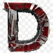 字母-海艺术字体-碎玻璃