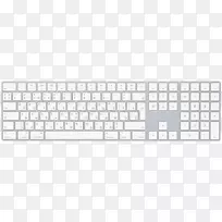 电脑键盘电脑鼠标苹果无线键盘-数字