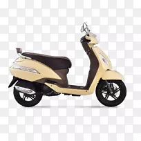 踏板车电视木星电视汽车公司印度摩托车滑板车