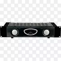 声频功率放大器bhringer a 500-2声道鼠座式超线性演播室功率放大器-230 w/侧，4欧姆音效放大器