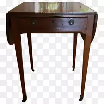 桌子、木头、污渍抽屉-古董桌