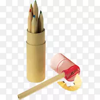 卷笔刀纺织品印花彩色铅笔木铅笔