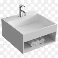 固体表面洗涤台面浴室环氧花岗岩洗涤槽