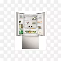 冰箱伊莱克斯法国门fdi 90冷柜自动解冻冰箱