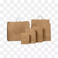 纸袋牛皮纸包装和标签袋