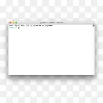 MacBookpro终端MacOS命令行接口-计算机