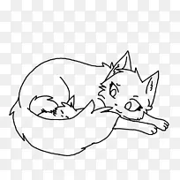 猫武士小猫冻猫