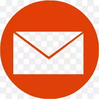 电脑图标电子邮件蓝色电子邮件列表-电子邮件
