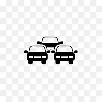 汽车交通灯电脑图标交通标志-汽车