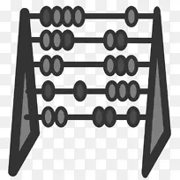 数算计算机图标数学算盘剪贴画.数学