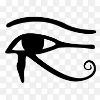 古埃及眼霍鲁斯埃及剪贴画.符号