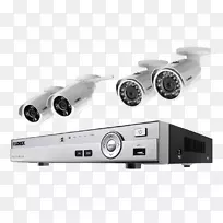 无线安全摄像机家庭安全闭路电视安全警报器和系统数码录像机摄像机