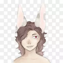 胡须鼻卡通耳鼻