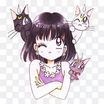 水手土星露娜水手月亮奇比乌萨水手冥王星水手月亮