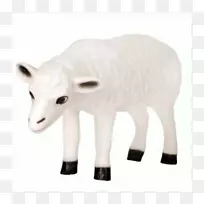 绵羊，牛，山羊雕像，陆生动物-绵羊