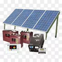 太阳能可再生能源太阳能电池板.能源