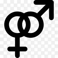 性别符号女性阳刚之气符号