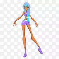 仙女变形服装-精灵风缠绕着灵魂