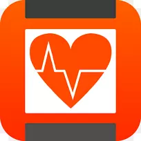 心电图心率计算机图标脉搏心率图