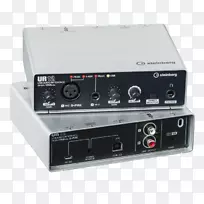 麦克风数字音频Steinberg古巴音频接口Steinberg ur12包括。软件麦克风