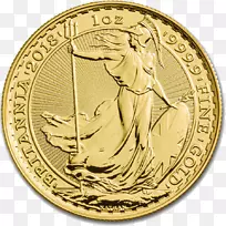 英国皇家铸币金币浮料金币