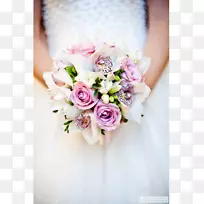 玫瑰花束新娘婚礼花卉设计-玫瑰