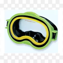 潜水和浮潜面具潜水和游泳鳍护目镜硅胶眼镜