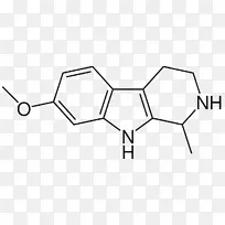 咔唑-β-喹啉-哈马林-harmala生物碱杂环化合物