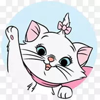 华特迪士尼公司玛丽动画猫动画