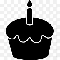 生日蛋糕纸杯蛋糕电脑图标松饼夹艺术蛋糕