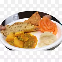 印度料理，丰盛早餐，咖喱，百里亚尼