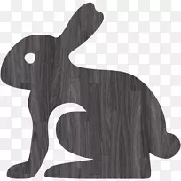 复活节兔子电脑图标符号剪贴画-复活节