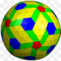 球测地多面体衣壳对称性