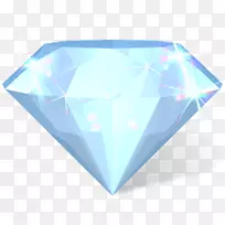 电脑图标钻石剪贴画-钻石