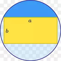 矩形区域圆几何圆