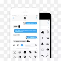 智能手机贴纸iOS 10 iMessage-智能手机