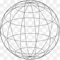 全球绘画剪贴画-地球仪