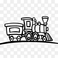 火车绘图纸铁道列车