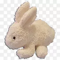 玩具兔子复活节兔子毛绒纺织品-兔子