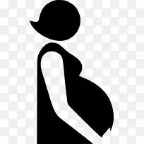 怀孕分娩婴儿杜拉剪贴画-怀孕