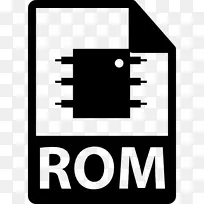 计算机图标rom图像符号