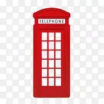 伦敦红电话亭-伦敦