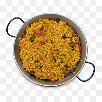 arroz conpollo paella pilaf地中海料理素食料理-米饭
