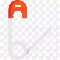 安全引脚计算机图标封装PostScript-pin