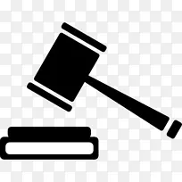律师判断计算机图标法庭-律师