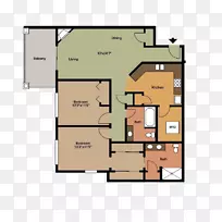 平面图房屋平面图卧室-房屋
